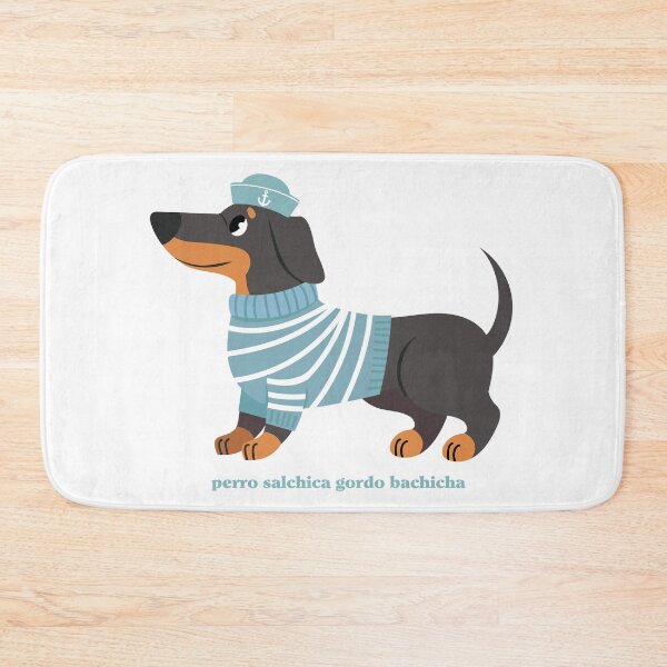 Item preview, Perro Salchicha Sweater Dachshund Sailor designed and sold by OscarAndOphelia.