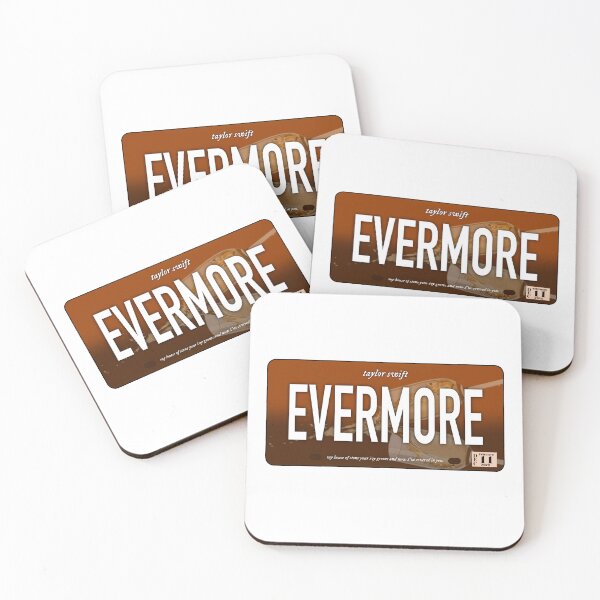 Item preview, Evermore License Plate designed and sold by Kathryn’s Designs.