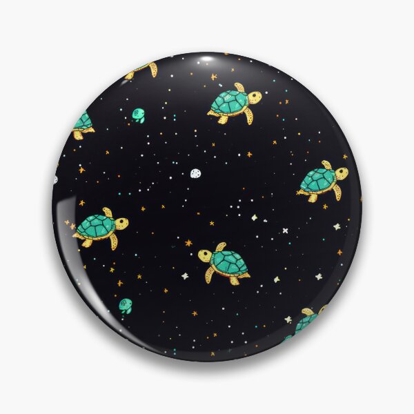Item preview, Cosmic Turtles - 8-Bit Floating Space Adventure designed and sold by cruzjone.