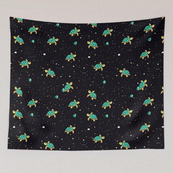 Item preview, Cosmic Turtles - 8-Bit Floating Space Adventure designed and sold by cruzjone.