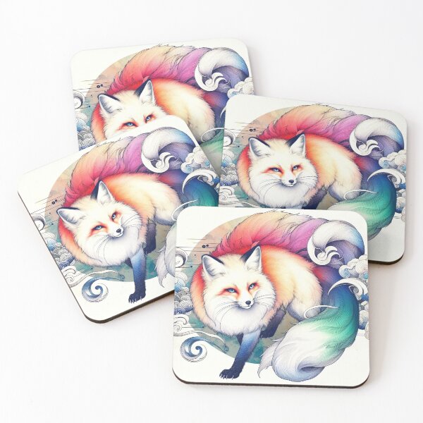 Item preview, A century-old nine-tailed fox. designed and sold by growing-mom.