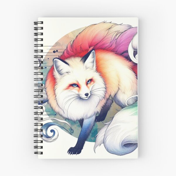 Item preview, A century-old nine-tailed fox. designed and sold by growing-mom.