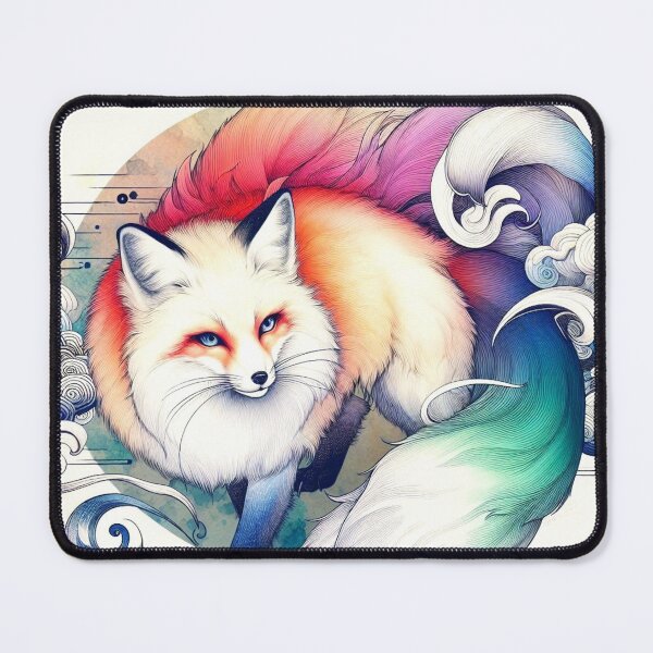 Item preview, A century-old nine-tailed fox. designed and sold by growing-mom.