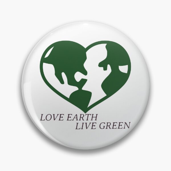 Item preview, Love Earth Live Green designed and sold by TonsOShirts.