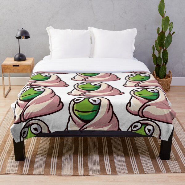 Item preview, Acogedor Kermit designed and sold by StickerStand01.