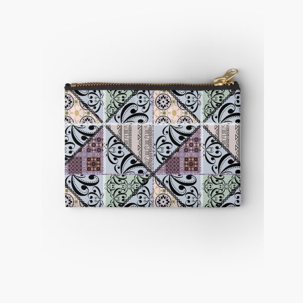 Item preview, Patchwork vintage ornamental pattern background designed and sold by fuzzyfox.