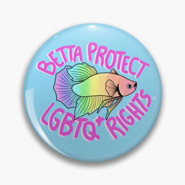 Artikelvorschau, „Betta Protect LGBTQ+-Rechte“ entworfen und verkauft von Auden Heitzler.