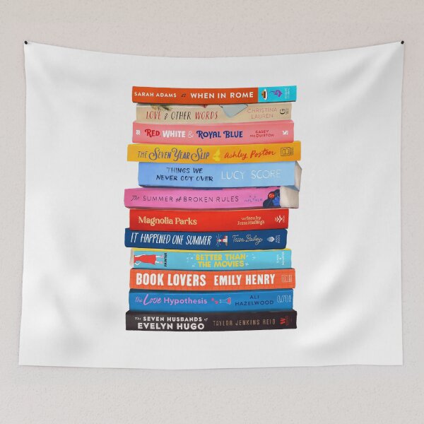 Item preview, Romance Book Stack Booktok designed and sold by Hanneliza.