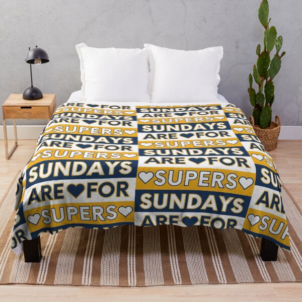 Item preview, Sundays are for the Supers designed and sold by CampStickerSpot.