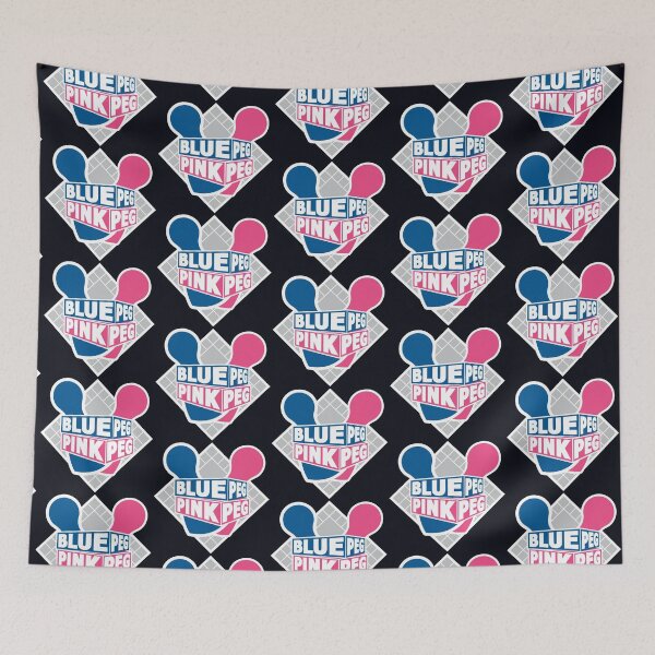 Item preview, Blue Peg Pink Peg Logo designed and sold by Blue Peg Pink Peg.