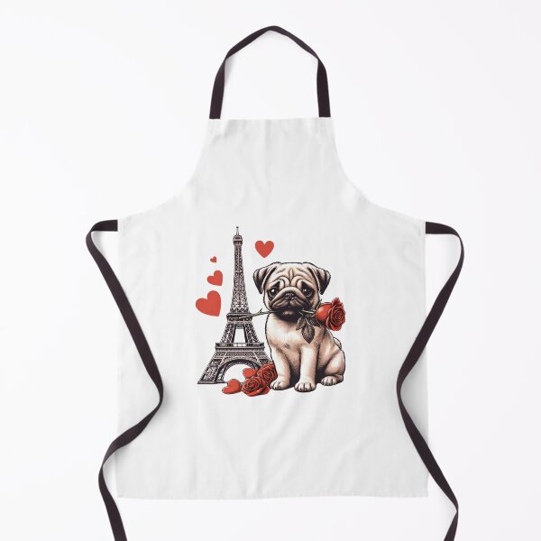 Item preview, Pug Love in Paris designed and sold by creativechaster.