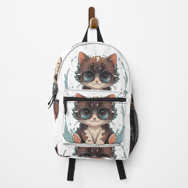 Item preview, cat and water designed and sold by SabyDigitalArt.