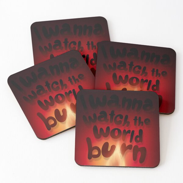 Item preview, Mean girls world burn art designed and sold by Agapeart111.