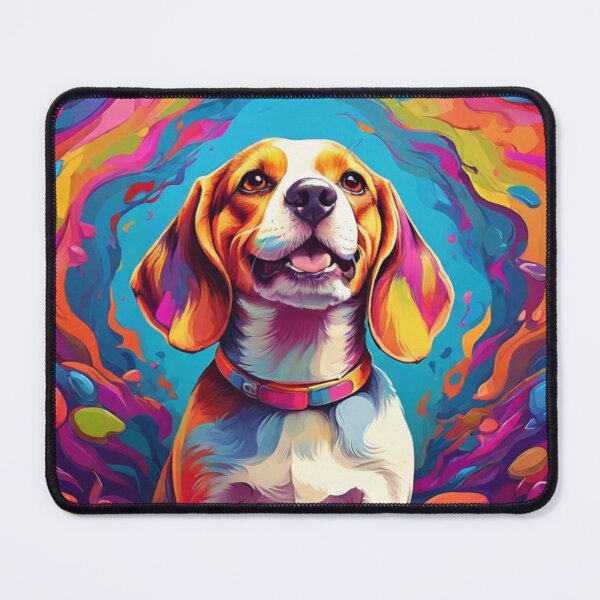 Item preview, Psychedelic Beagle designed and sold by Cloe Dauplais.