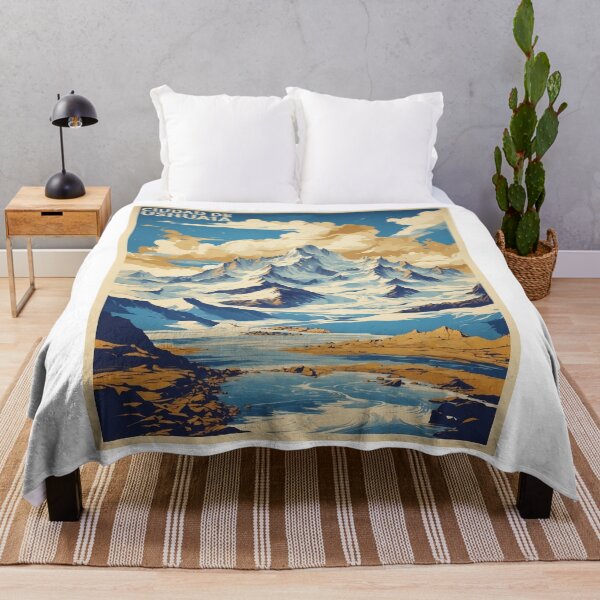 Item preview, Ciudad de Ushuaia Argentina Vintage Poster Tourism designed and sold by TravelersGems.