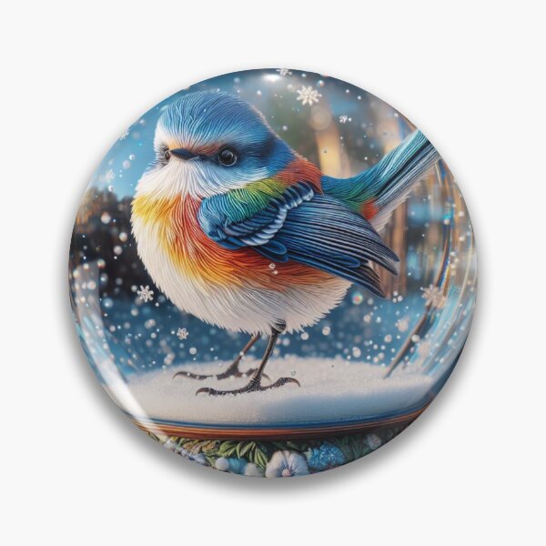 Item preview, Bird in Snow Globe (1) designed and sold by Gen-Whimsy.