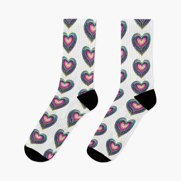 Item preview, Artistic Neon Valentines Heart 7 designed and sold by Inkytreasures.