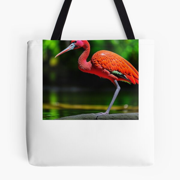 Artikelvorschau, Scharlachroter Ibis, Roter Ibis entworfen und verkauft von nicheteees.