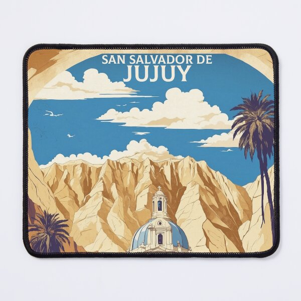 Item preview, San Salvador de Jujuy Vintage Poster Tourism designed and sold by TravelersGems.