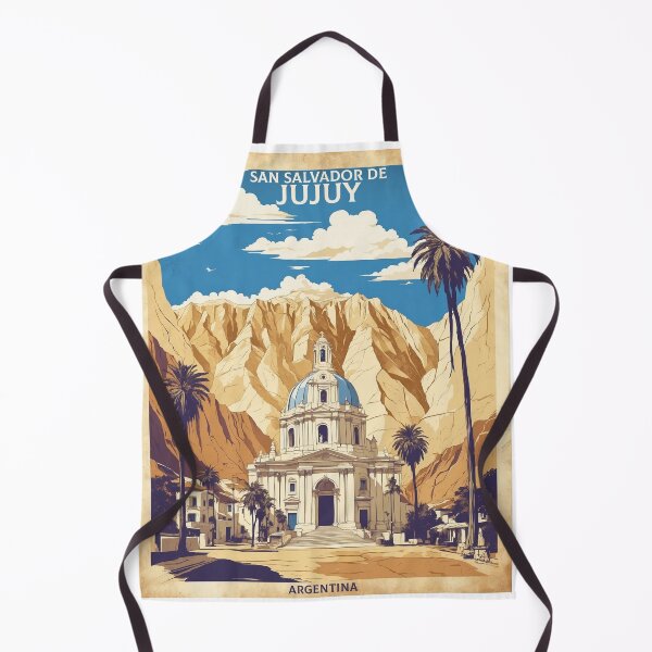 Item preview, San Salvador de Jujuy Vintage Poster Tourism  designed and sold by TravelersGems.