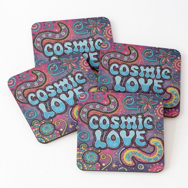 Item preview, Paisley Cosmic Love  designed and sold by PopezBiz.