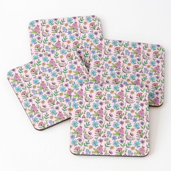 Item preview, Floral Garden Mural (1st copy) designed and sold by Charmy Design.