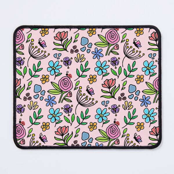 Item preview, Floral Garden Mural (1st copy) designed and sold by Charmy Design.