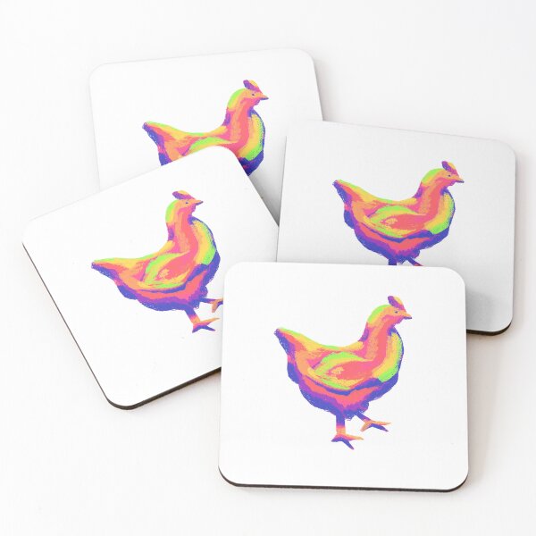 Item preview, Rainbow Chicken designed and sold by LilyEliseRose.