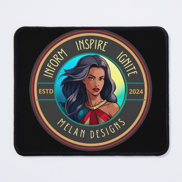 Item preview, Marvelous Superhero Lady Inform Inspire Ignite Demure Woman designed and sold by Melan Designs.