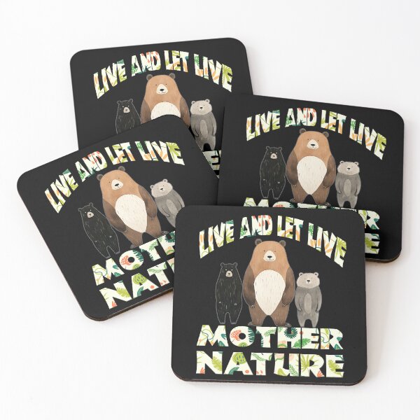 Item preview, Live and Let Live Bear Mother Nature designed and sold by SOPIZiLA.
