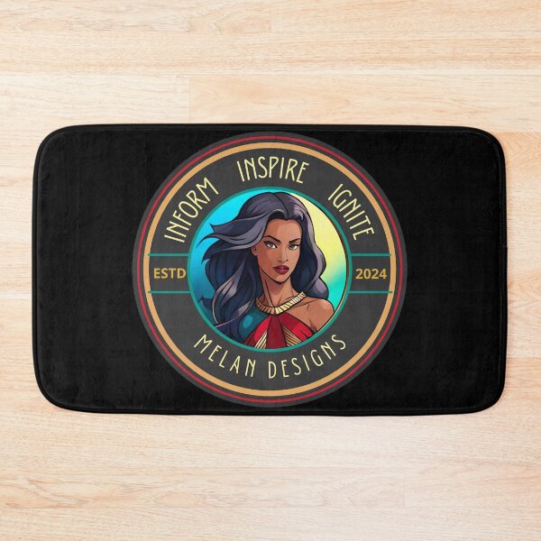 Item preview, Marvelous Superhero Lady Inform Inspire Ignite Demure Woman designed and sold by Melan Designs.
