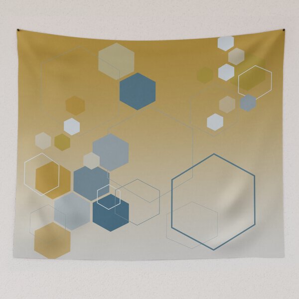 Aperçu de l'œuvre Pays de rêve hexagonal créée et vendue par NicoleFehrArt.