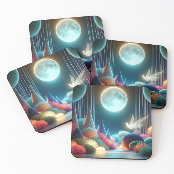 Item preview, Enchanted Moonlit Forest Dreams designed and sold by SunkenCost.