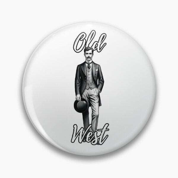 Artikelvorschau, Herr mit „Old West“-Schriftzug um ihn herum entworfen und verkauft von kylmllr101684.
