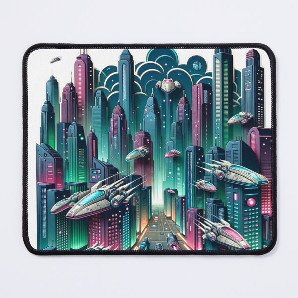 Item preview,   Vibrant Neon Cybercity Art Sticker Volume 4 designed and sold by mymagicstoreus.