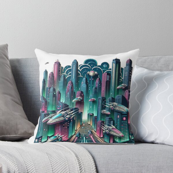 Item preview,   Vibrant Neon Cybercity Art Sticker Volume 4 designed and sold by mymagicstoreus.