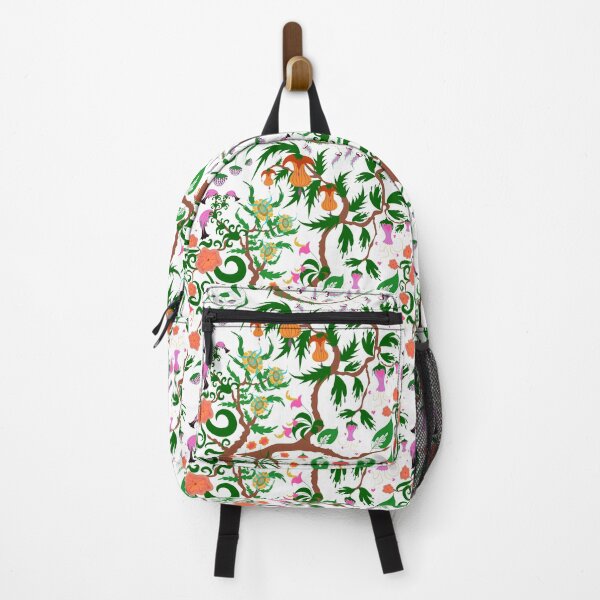 Item preview, Fairy floral seamless pattern with unusual plants, trees and flowers designed and sold by fuzzyfox.
