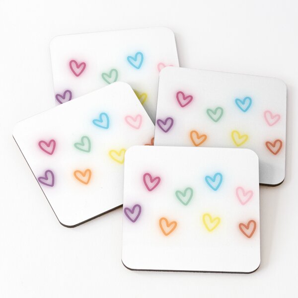Item preview, Neon Hearts designed and sold by OscarAndOphelia.