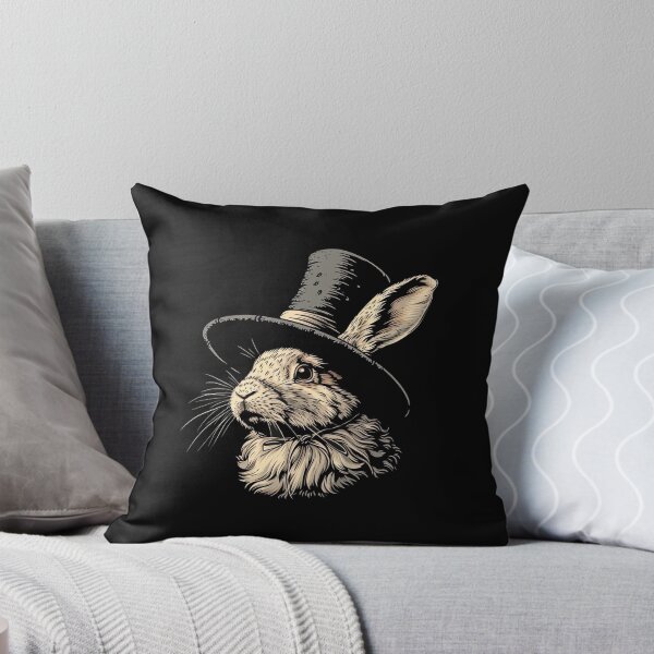 Item preview, Rabbit Wearing a Hat designed and sold by Myra365Art.
