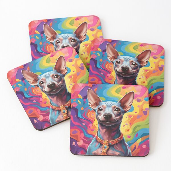 Item preview, Psychedelic Peruvian Hairless Dog designed and sold by Cloe Dauplais.