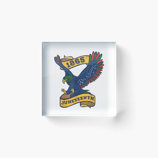 Item preview, Juneteenth 1865 Black Free-ish Eagle African American designed and sold by Dentapaint.