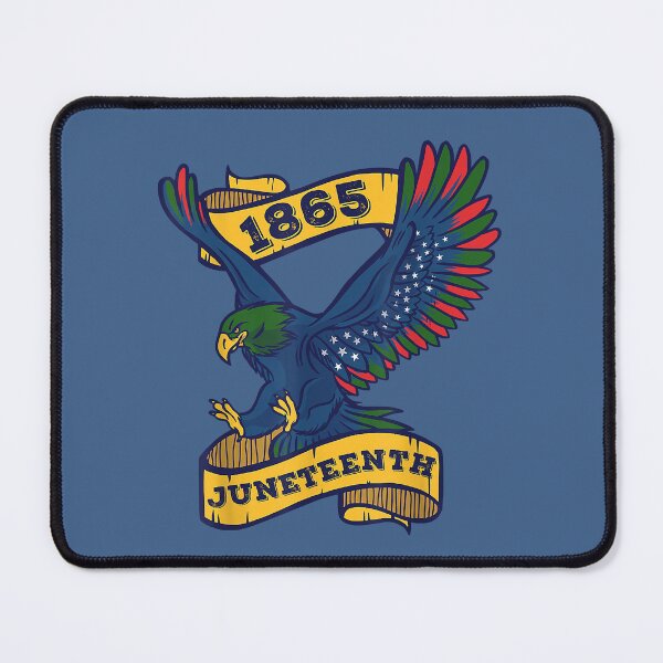 Item preview, Juneteenth 1865 Black Free-ish Eagle African American designed and sold by Dentapaint.