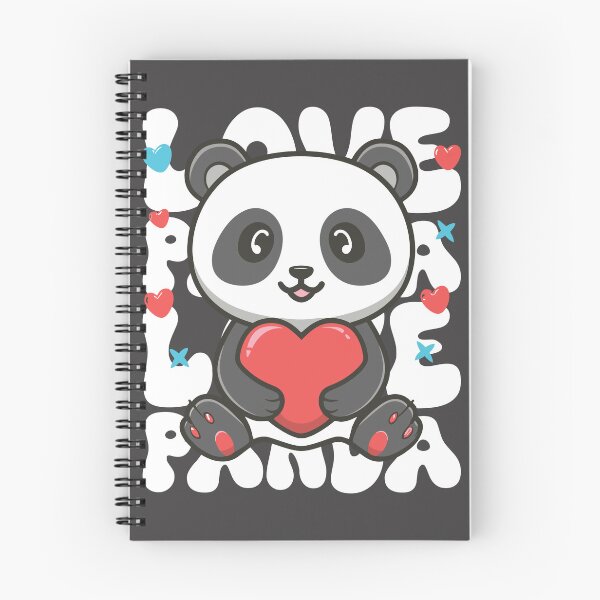 Item preview, Love Panda Valentine's Day designed and sold by PaintedPixels01.