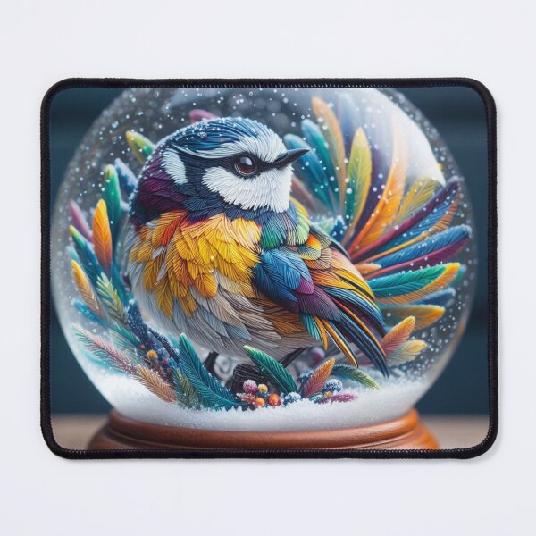 Item preview, Bird in Snow Globe (4) designed and sold by Gen-Whimsy.