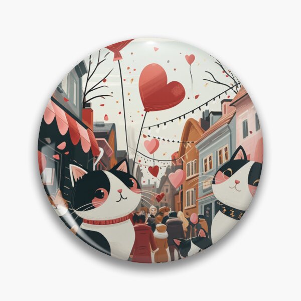 Item preview, Valentine's event celebrated with cat family designed and sold by Petschar.