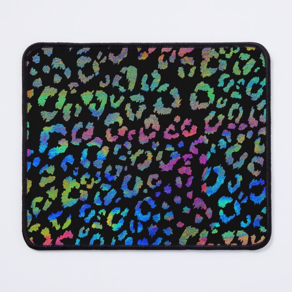 Item preview,  Grunge Animal Print in Rainbow Colors and Black Background, Colorful Cheetah Pattern, Handpainted Ombré Leopard Pattern, Watercolor Texture designed and sold by Marina Oliveira Studio.