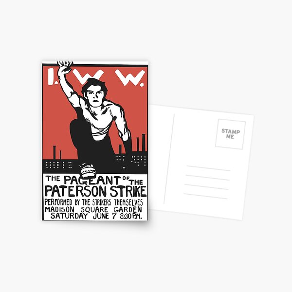 Item preview, IWW-Wettbewerb des Paterson-Streiks designed and sold by Krugmeister.