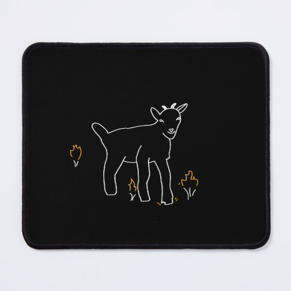 Item preview, Little Evil Goat of Flames designed and sold by the0new0world.