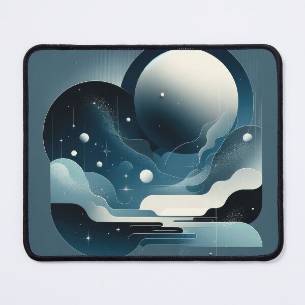 Item preview, Moonlit Enchantment in Blue designed and sold by SunkenCost.