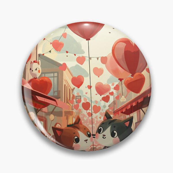 Item preview, Valentine's Celebration in Cat City designed and sold by Petschar.